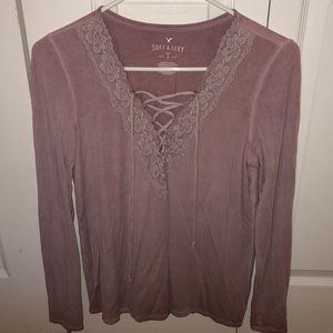 American eagle long sleeve shirt